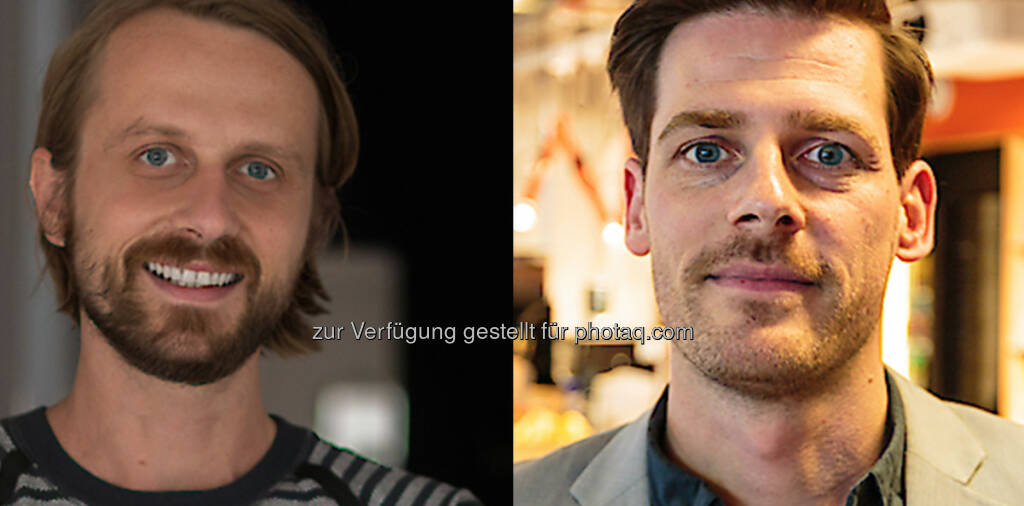 Peter Rathmayr (Agency Relationshiop Manager bei Google, YouTube-Manager), Guido Bülow (Manager Strategic Partnership für facebook) : Der Kampf der Giganten – auf der neovideo 2016 : Bei Österreichs erstem Onlinevideo-Fachkongress treffen facebook und YouTube aufeinander : Fotocredit: Rathmayr/Bülow (08.09.2016) 