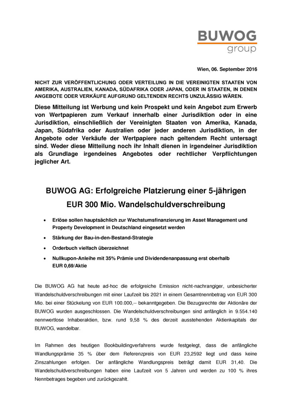 Buwog: Aufnahme in ATX five, Seite 1/5, komplettes Dokument unter http://boerse-social.com/static/uploads/file_1745_buwog_aufnahme_in_atx_five.pdf