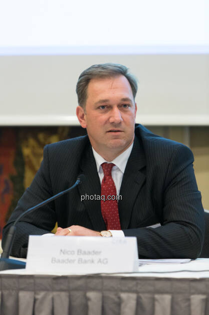 C.I.R.A. Konferenz in Wien: Nico Baader, Baader Bank, © Martina Draper (15.12.2012) 