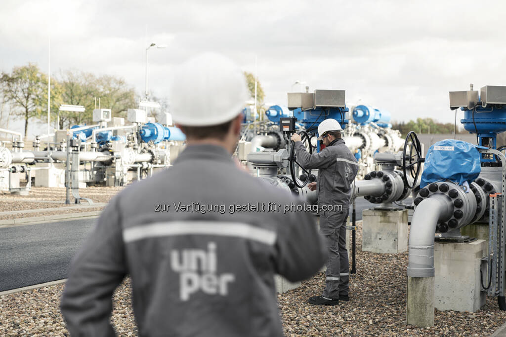 Uniper Mitarbeiter im Erdgasspeicher Etzel, © Uniper AG (13.09.2016) 