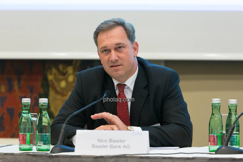 C.I.R.A. Konferenz in Wien, Nico Baader, Baader Bank, © Martina Draper (15.12.2012) 