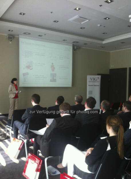 Nina Higatzberger (VIG) am Börse-Informationstag in Linz (c) Wiener Börse (25.04.2013) 