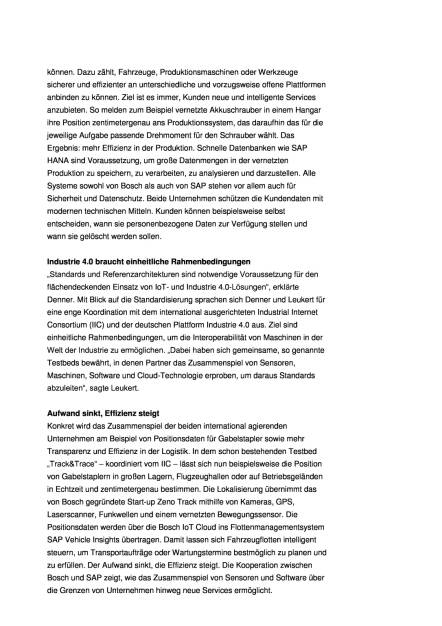 Bosch und SAP kombinieren Expertise, Seite 2/4, komplettes Dokument unter http://boerse-social.com/static/uploads/file_1814_bosch_und_sap_kombinieren_expertise.pdf (21.09.2016) 