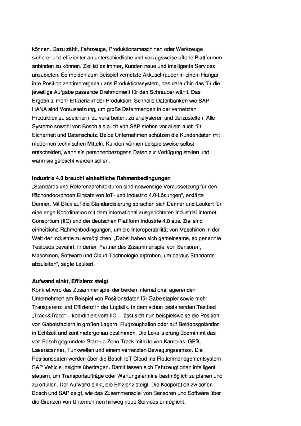 Bosch und SAP kombinieren Expertise, Seite 2/4, komplettes Dokument unter http://boerse-social.com/static/uploads/file_1814_bosch_und_sap_kombinieren_expertise.pdf