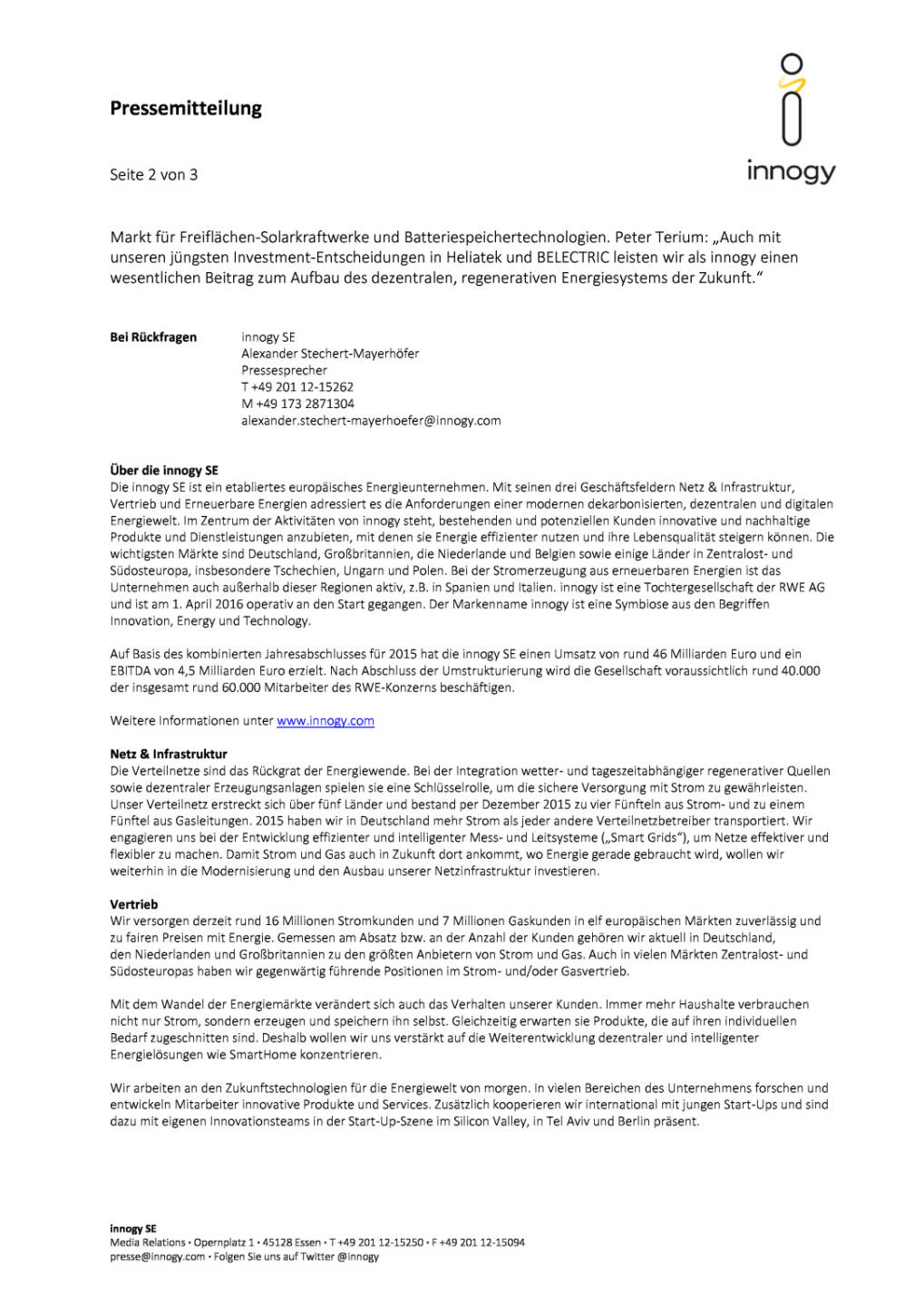 innogy: Investment in Zukunftstechnologie von Heliatek, Seite 2/3, komplettes Dokument unter http://boerse-social.com/static/uploads/file_1813_innogy_investment_in_zukunftstechnologie_von_heliatek.pdf