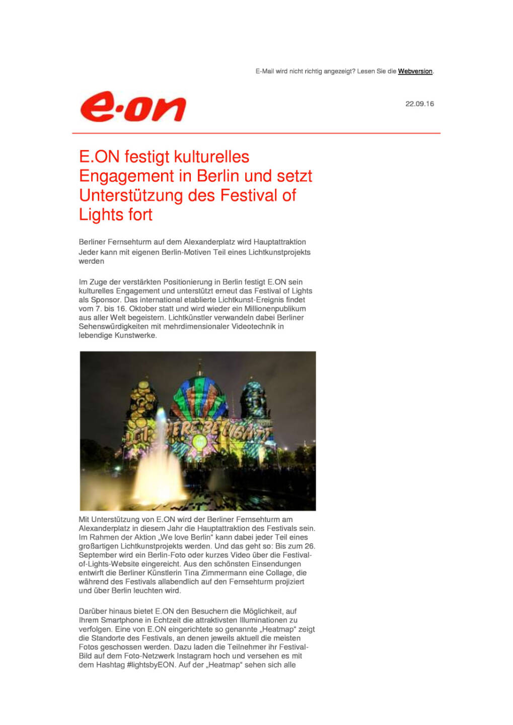 E.ON: Festival of Lights, Seite 1/2, komplettes Dokument unter http://boerse-social.com/static/uploads/file_1820_eon_festival_of_lights.pdf