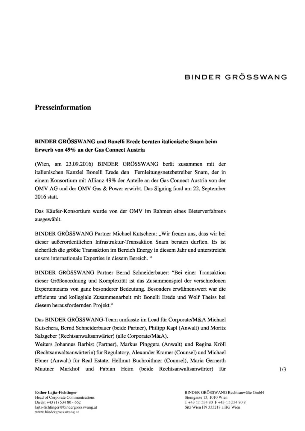 Binder Grösswang: Gas Connect Austria, Seite 1/3, komplettes Dokument unter http://boerse-social.com/static/uploads/file_1823_binder_grosswang_gas_connect_austria.pdf