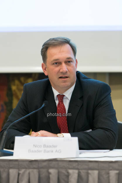 C.I.R.A. Konferenz in Wien, Nico Baader, Baader Bank, © Martina Draper (15.12.2012) 