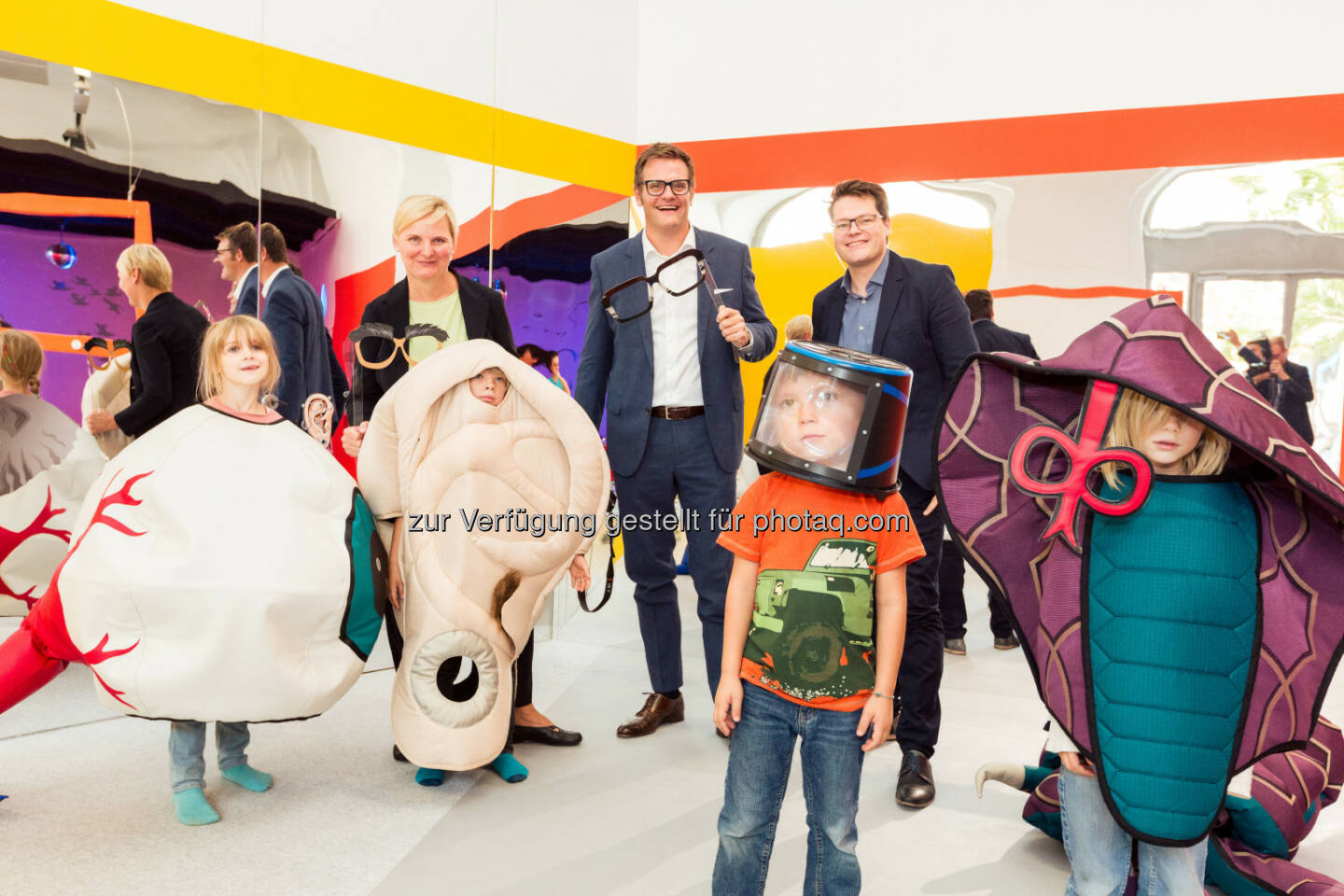 Robert F. Hartlauer im Kindermuseum ZOOM : 45 Jahre Hartlauer müssen gefeiert werden -  Ausstellung im ZOOM Kindermuseum : Fotocredit: Hartlauer HandelsgesmbH/Fritz