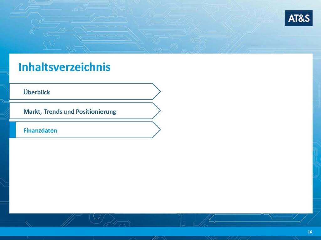 AT&S Inhaltsverzeichnis (29.09.2016) 