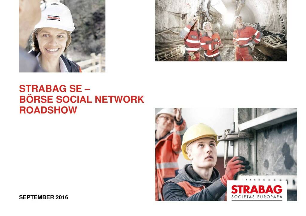 Strabag Börse Social Network Roadshow (29.09.2016) 