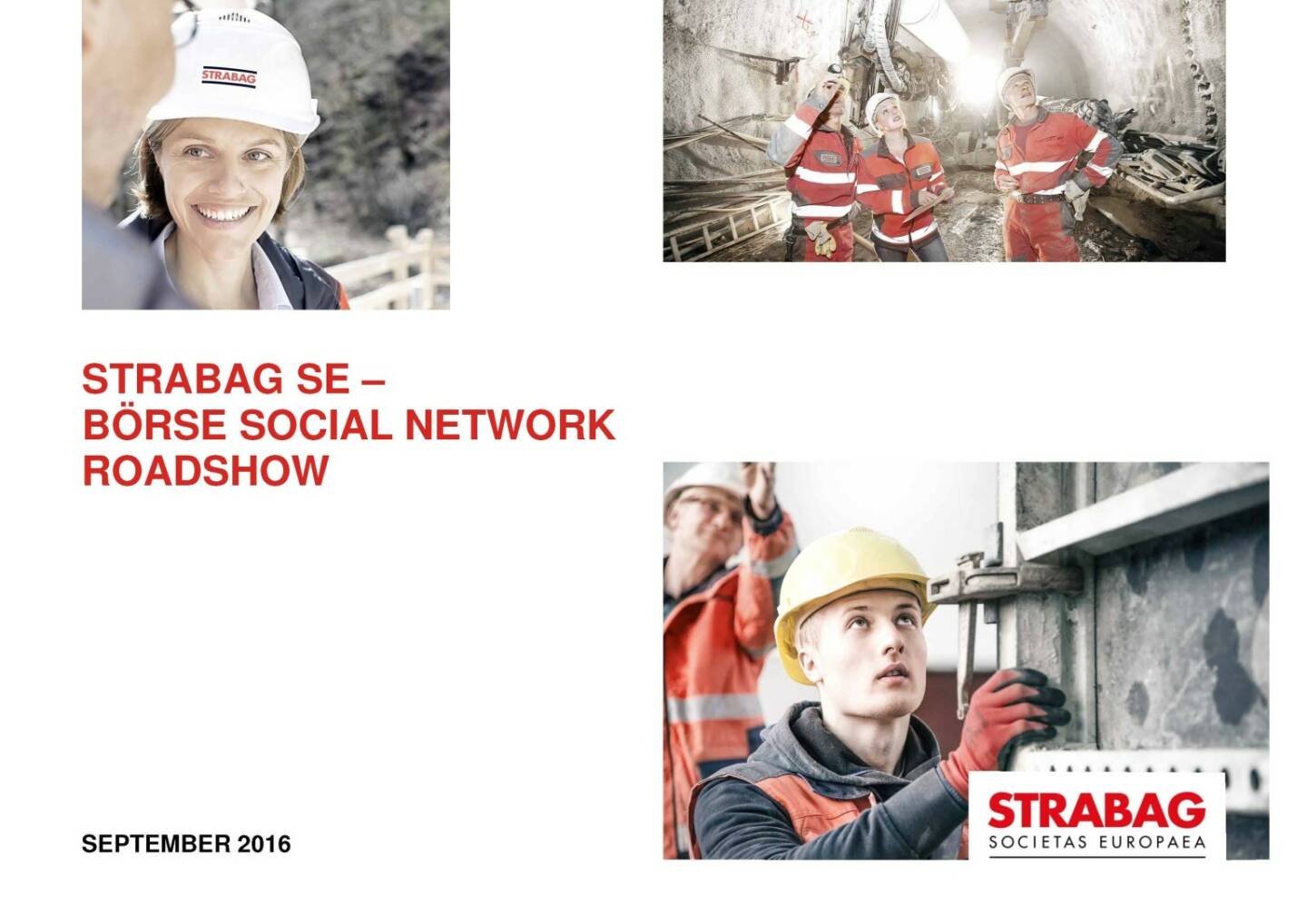 Strabag Börse Social Network Roadshow