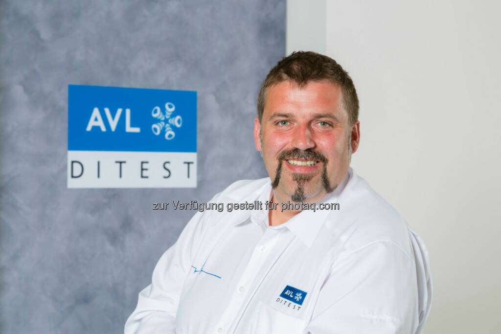 Peter Kerschenbauer (technischer Physiker, AVL DiTest) : AVL DiTEST Innovation nominiert für höchstes Gütesiegel der Republik : Österreichisches Patentamt ehrt Grazer Erfindergeist mit Staatspreisnominierung : Fotocredit: AVL DiTest, © Aussendung (04.10.2016) 