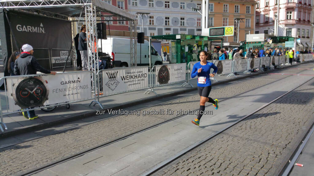 beim Graz Halbmarathon (10.10.2016) 