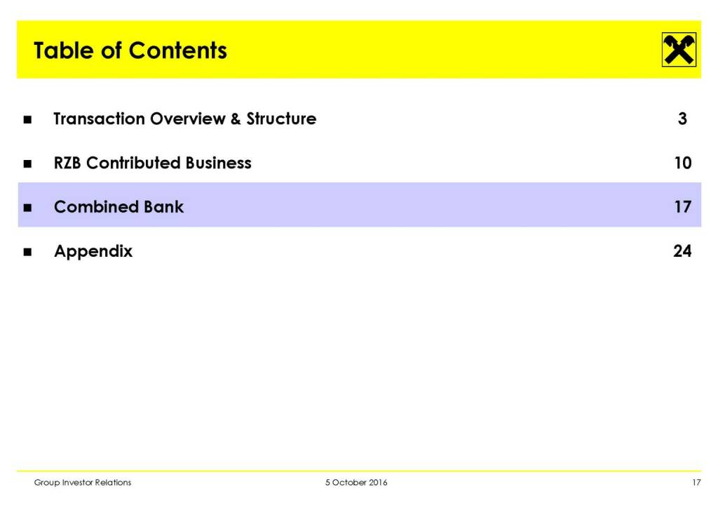 RBI - Table of Contents (11.10.2016) 