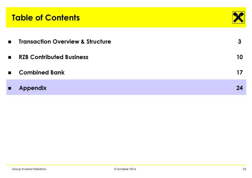 RBI - Table of Contents (11.10.2016) 