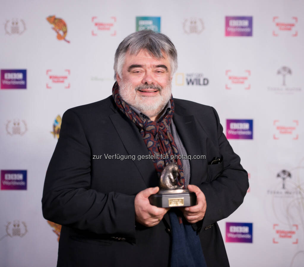 Walter Köhler (TMFS-Chef) : Die Wiener Terra Mater Factual Studios gewinnen den „Naturfilm-Oscar“ - Golden Panda Award -  für „The Ivory Game“ : Fotocredit: Jon Craig, © Aussendung (14.10.2016) 