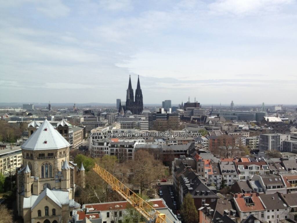 Blick auf Kölner Dom und St. Gereon (29.04.2013) 
