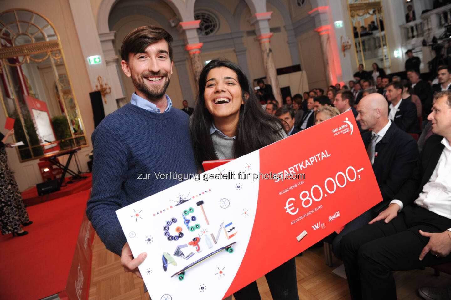 Dominik Beron, Fatima Almukhtar : Get active Social Business Award - Siegerprojekt 2016 Refugeeswork.at