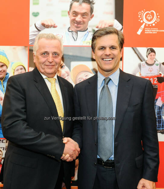 Rudolf Hundstorfer, Timothy Shriver, © Coca-Cola/andibruckner.com (18.10.2016) 