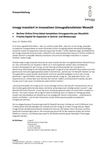 innogy investiert in Umzugsdienstleister Move24, Seite 1/2, komplettes Dokument unter http://boerse-social.com/static/uploads/file_1926_innogy_investiert_in_umzugsdienstleister_move24.pdf (24.10.2016) 