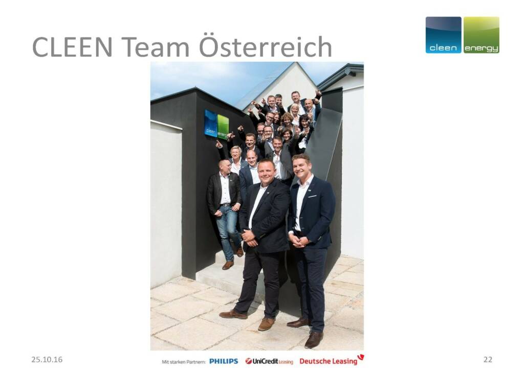 Cleen Energy - Team (25.10.2016) 