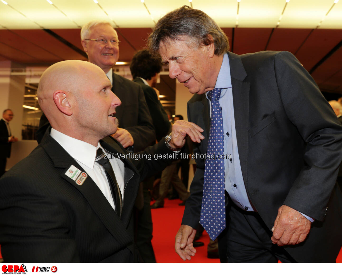 Walter Ablinger (AUT) and president Peter Schroecksnadel (OESV) Photo: GEPA pictures/ Walter Luger