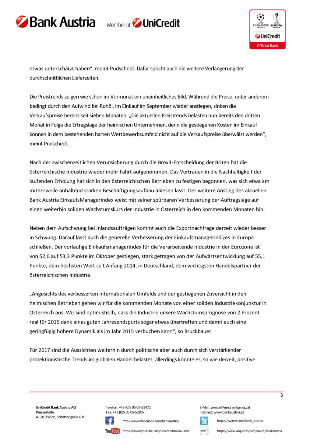 Bank Austria: Industriekonjunktur in &Ouml;sterreich , Seite 3/4, komplettes Dokument unter http://boerse-social.com/static/uploads/file_1947_bank_austria_industriekonjunktur_in_osterreich.pdf