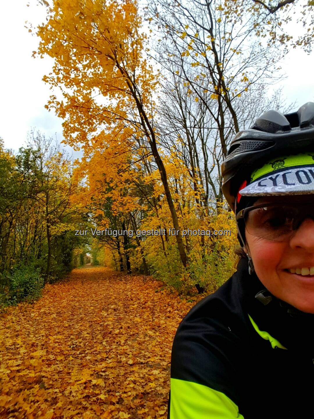 selfie on bike