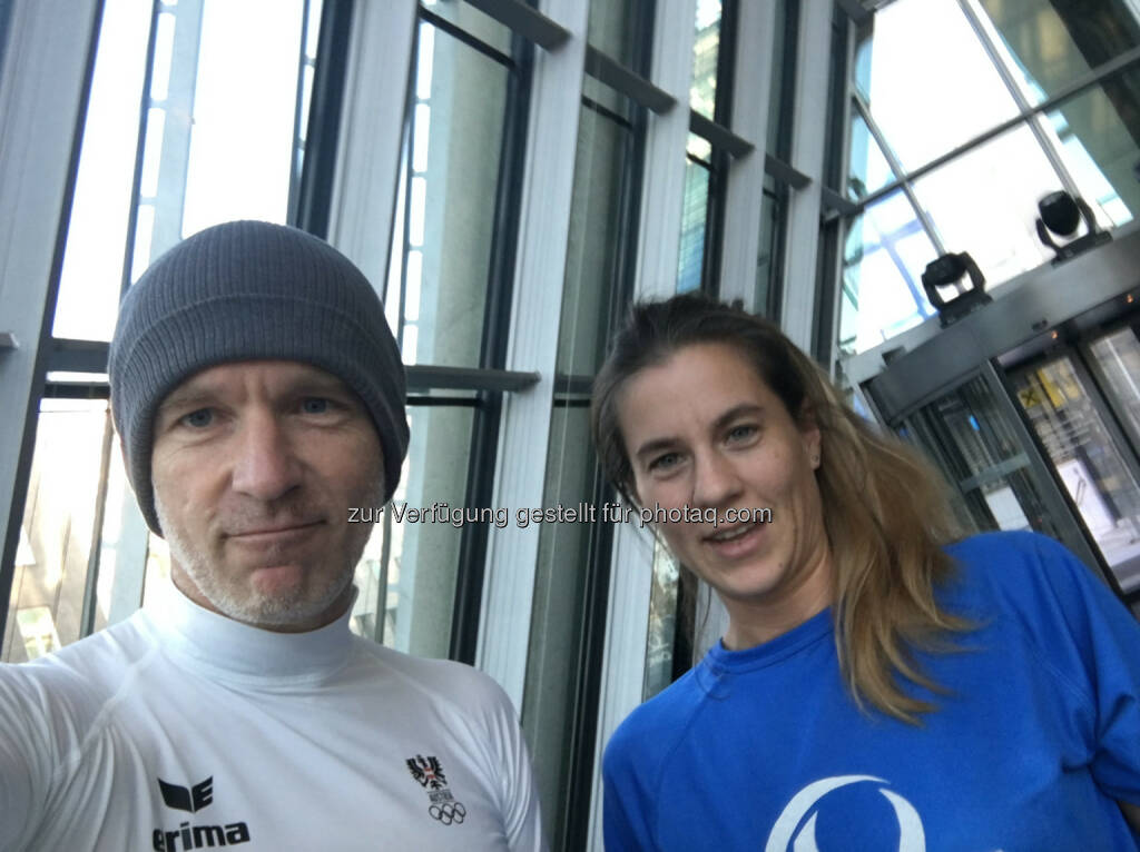 Viertelmarathon mit Carolina Burger, Uniqa (01.11.2016) 