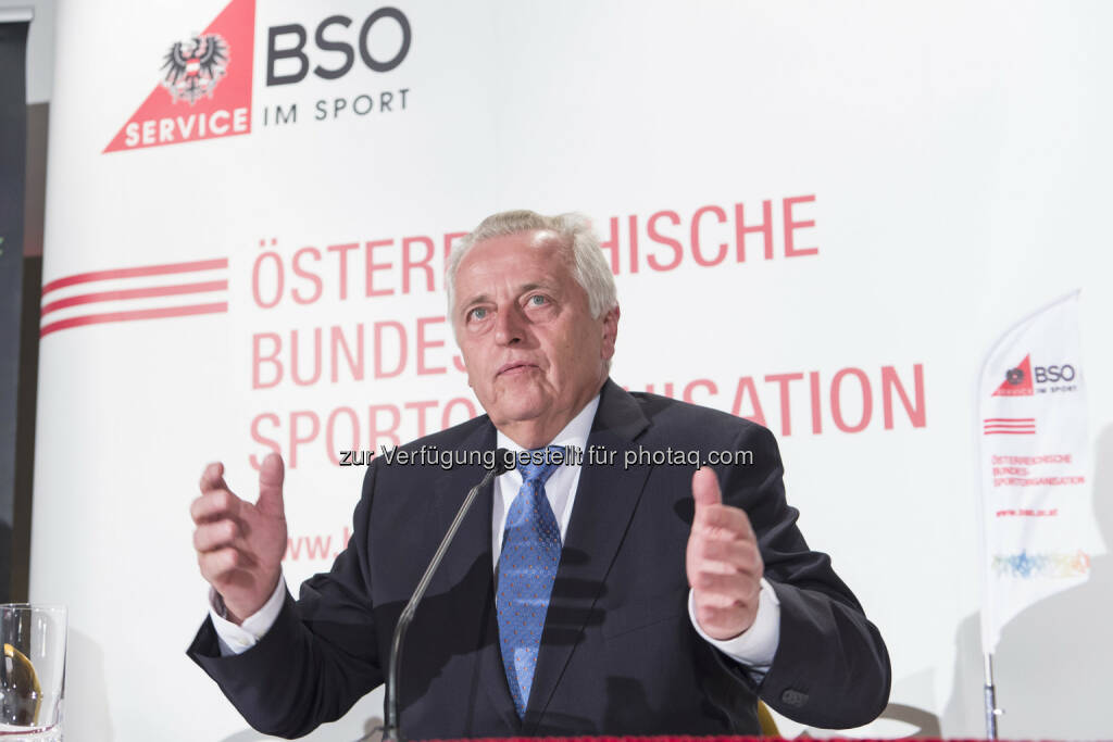 BSO-Präsident Hundstorfer: „Ich habe diese Position übernommen, um zu gestalten!“ (Bild: BSO/Hagen), © Aussendung (08.11.2016) 