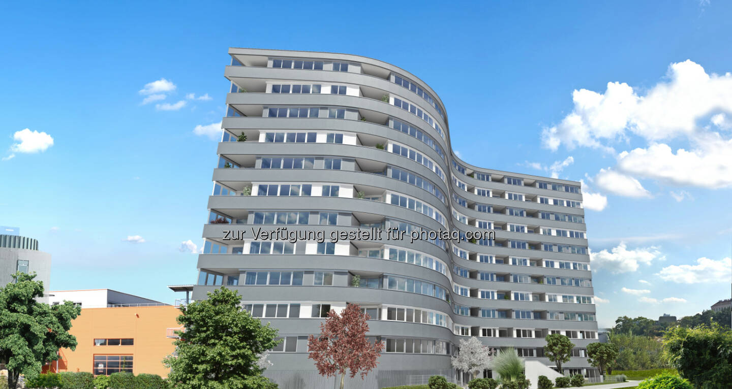 wohngut PANORAMA3: Leopold-Böhm-Straße 2, 1030 Wien - Rendering - Spatenstich für 177 Eigentumswohnungen im Erdberger Mais (Bild: wohngut Bauträger GmbH, Stan Hana)