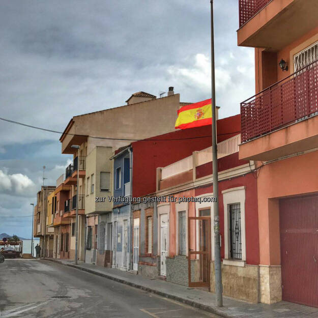 Spanien, Fahne, Flagge, © Florian Neuschwander (25.11.2016) 