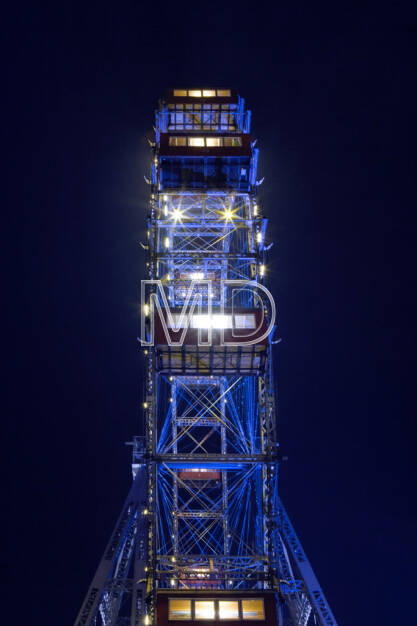 Riesenrad, Abend, Wien, © Martina Draper (15.12.2012) 