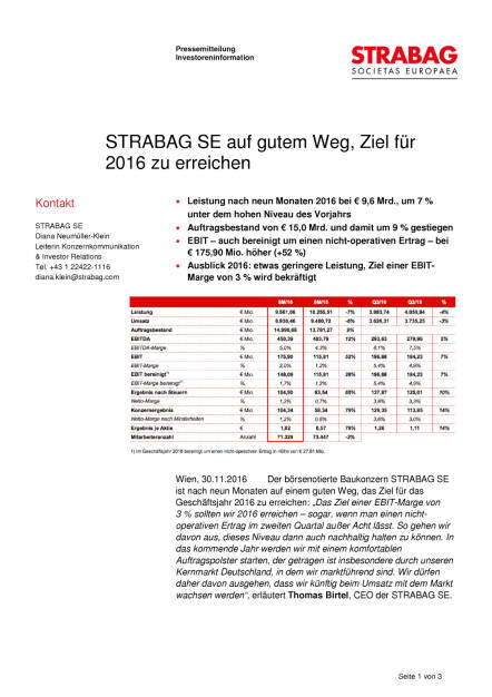 Strabag auf gutem Weg, Seite 1/3, komplettes Dokument unter http://boerse-social.com/static/uploads/file_1999_strabag_auf_gutem_weg.pdf (30.11.2016) 