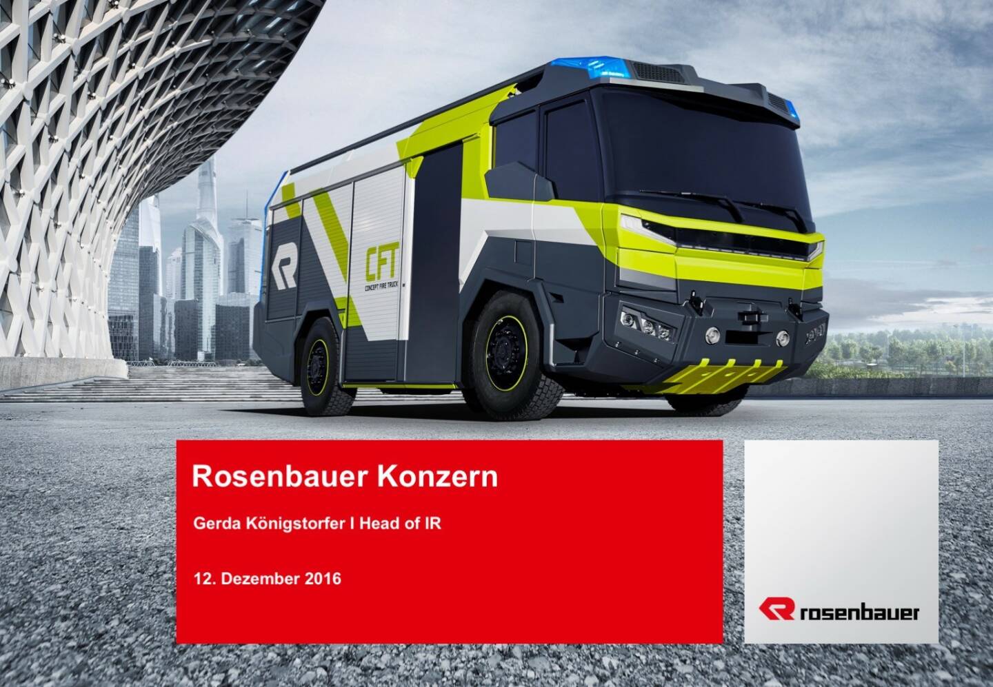 Rosenbauer Konzern Präsentation