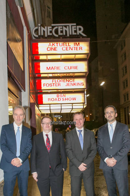 Christian Drastil (BSN), Gregor Rosinger (Rosinger Group), Aleš Stárek (FACC), Manuel Taverne (FACC), © Martina Draper/photaq (13.12.2016) 