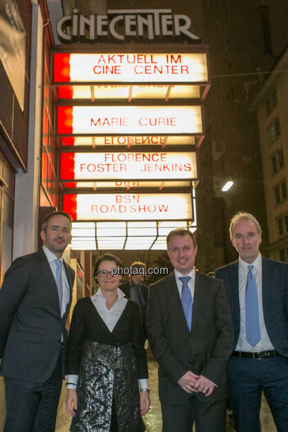 Manuel Taverne (FACC), Gerda Königstorfer (Rosenbauer), Aleš Stárek (FACC), Christian Drastil (BSN), © Martina Draper/photaq (13.12.2016) 