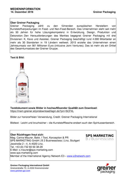 Greiner Packaging: Vodka in der Kunststoffflasche, Seite 2/2, komplettes Dokument unter http://boerse-social.com/static/uploads/file_2017_greiner_packaging_vodka_in_der_kunststoffflasche.pdf (14.12.2016) 