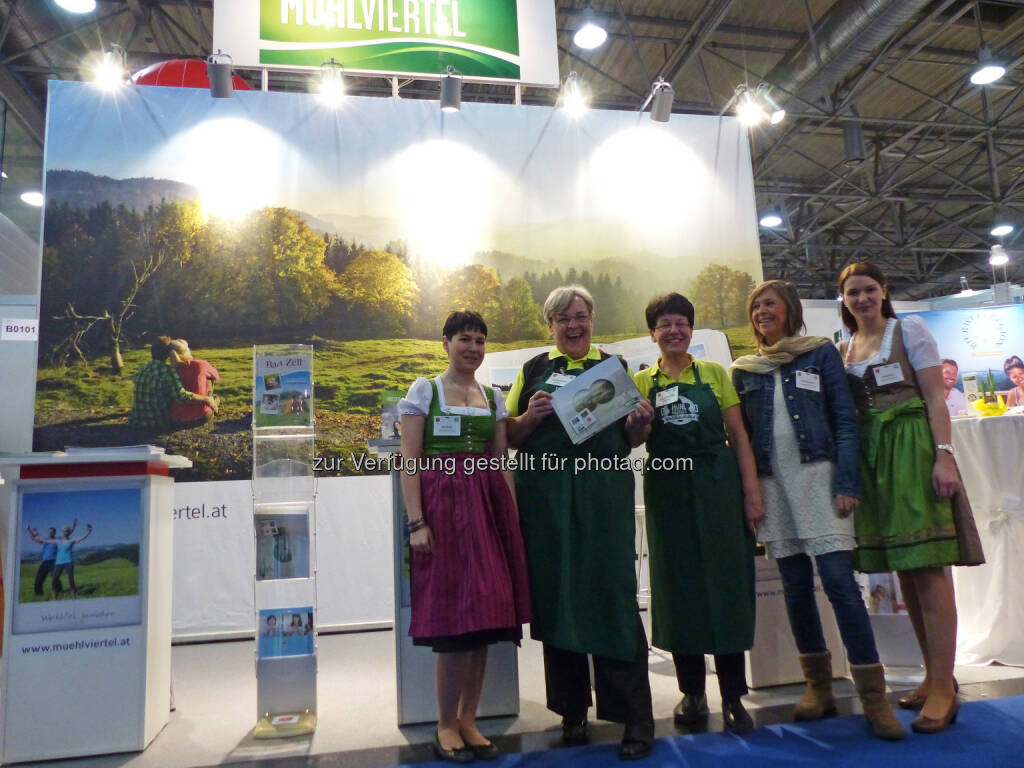 Mühlviertel Marken GmbH: Die Urlaubsregion Mühlviertel zu Gast bei der Ferien-Messe in Wien (Fotocredit: OÖ. Tourismus), © Aussendung (05.01.2017) 