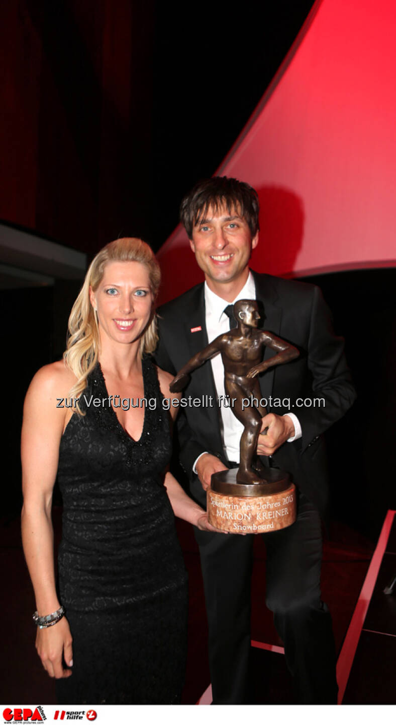 Marion Kreiner und Mario Stecher (AUT), Foto: GEPA pictures/ Markus Oberlaender