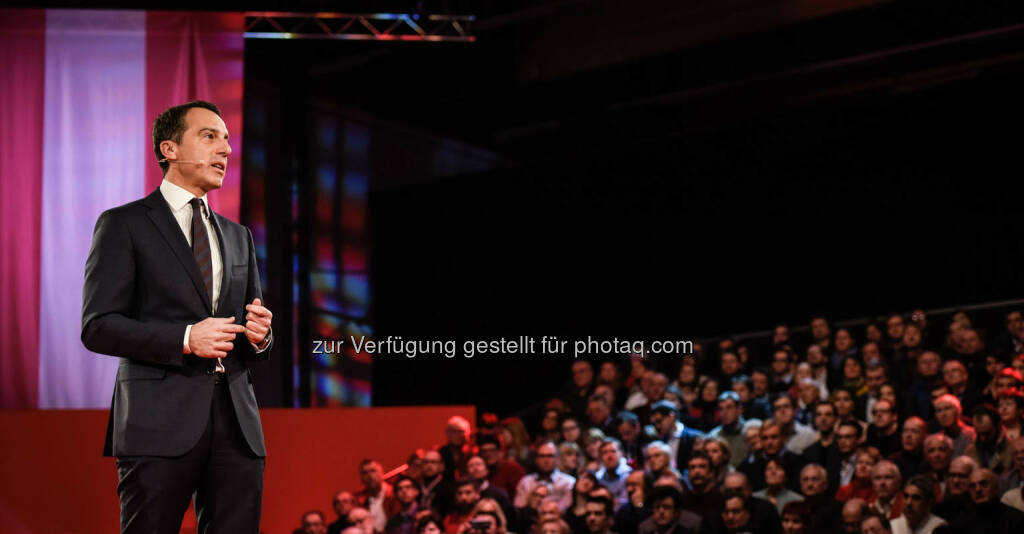 Rede von Christian Kern (SPÖ) in der Messehalle in Wels (Bild: SPÖ), © SPÖ Presse und Kommunikation (13.01.2017) 