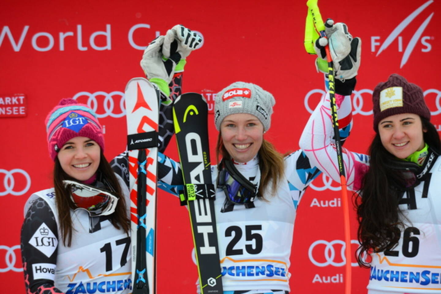 Christine Scheyer der neue ÖSV-Abfahrts-Stern: Sieg in Zauchensee vor Tina Weirather und Jacqueline Wiles (c) Zauchensee-Amade (zugemailt)