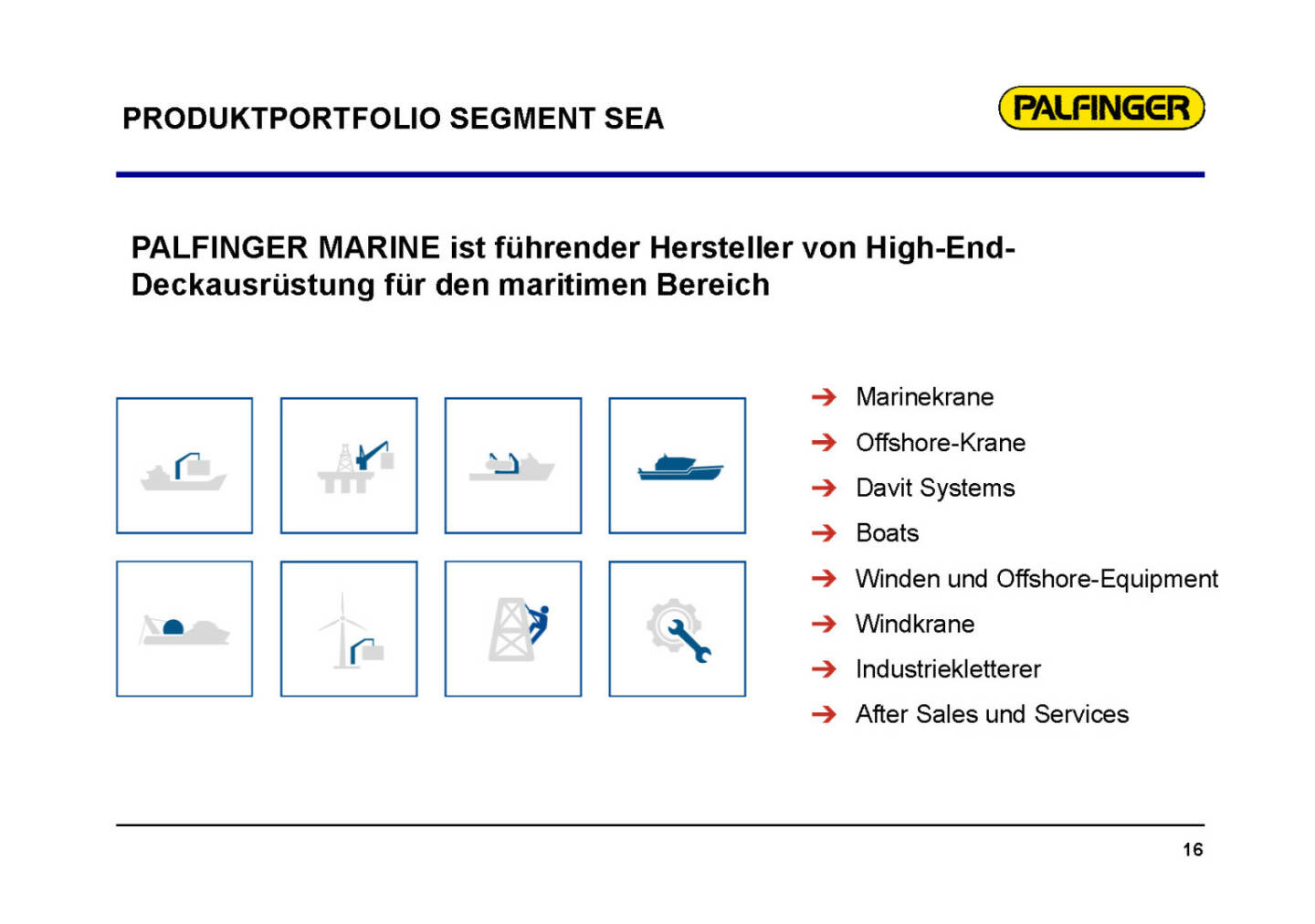 Palfinger - Segment SEA