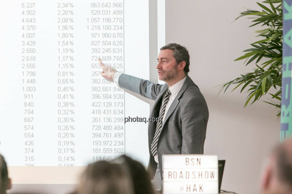 Martin Wenzl (Wiener Boerse), © Martina Draper/photaq (01.02.2017) 