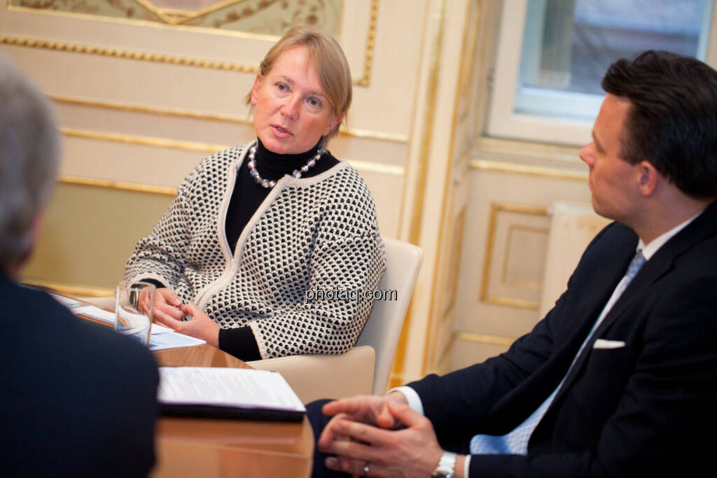 Heike Arbter (RCB), Christoph Boschan (Wiener Börse), © Michaela Mejta (02.02.2017) 