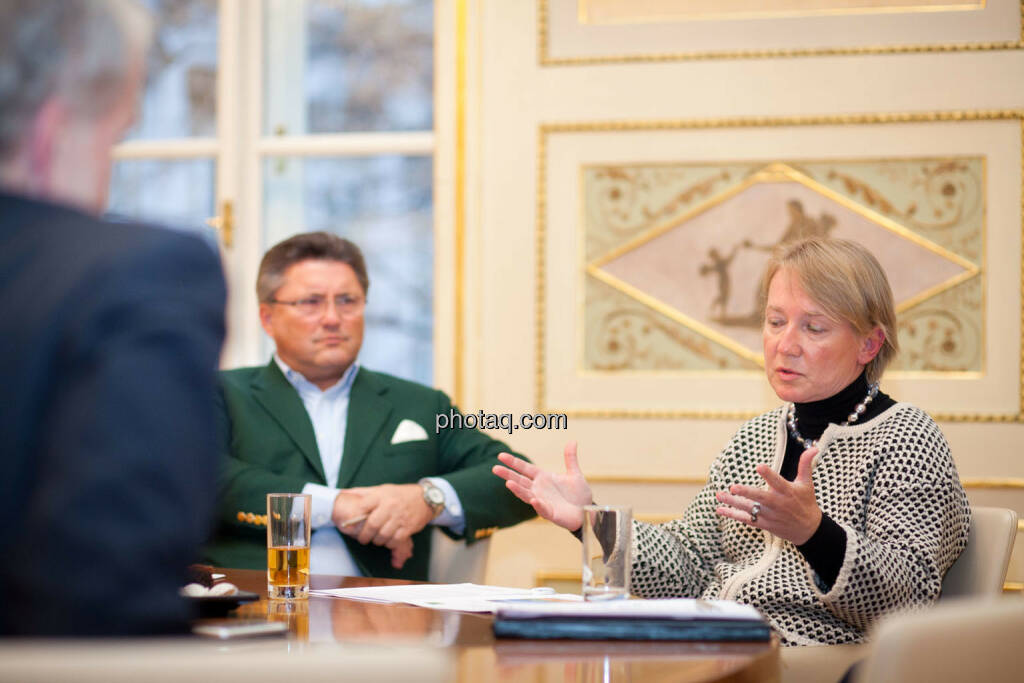 Karl-Heinz Strauss (Porr), Heike Arbter (RCB), © Michaela Mejta (02.02.2017) 