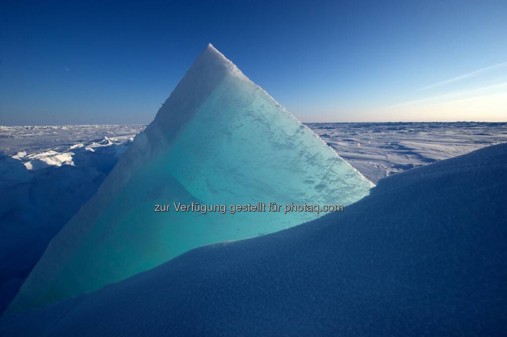 Eisscholle am Nordpol - Naturfreunde Österreich: Naturfreunde Edelweiß-Bergfilmfestival 2017 (Fotocredit: Michael Martin), © Aussender (07.02.2017) 