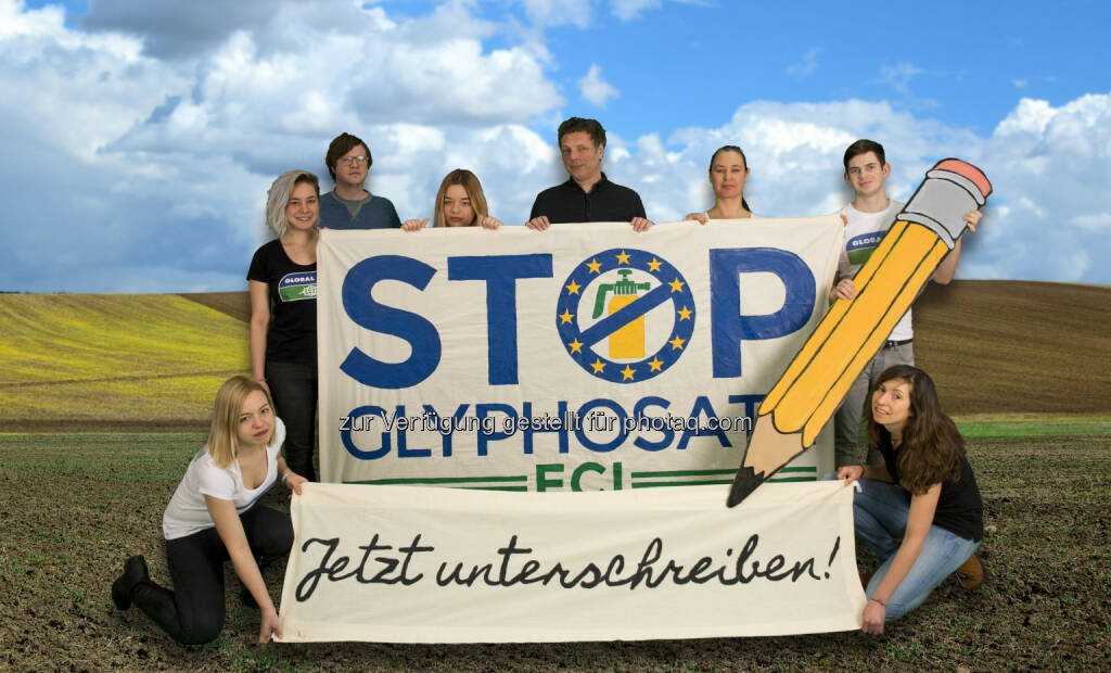 GLOBAL 2000: GLOBAL 2000: Startschuss für Europäische Bürgerinitiave gegen Glyphosat (Fotocredit: GLOBAL 2000), © Aussender (08.02.2017) 
