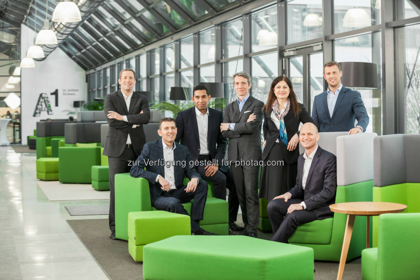 Management Team A1 digital international GmbH (Fotocredit: © 2017 Renée del Missier)